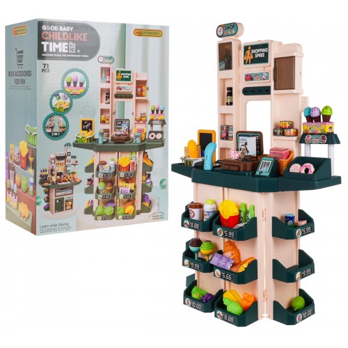 Obchod s funkciou svetla a zvuku + príslušenstvom