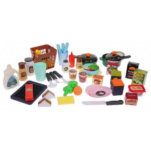 Kuchynský kút s funkciou svetla a zvuku 63 kusov. zelená