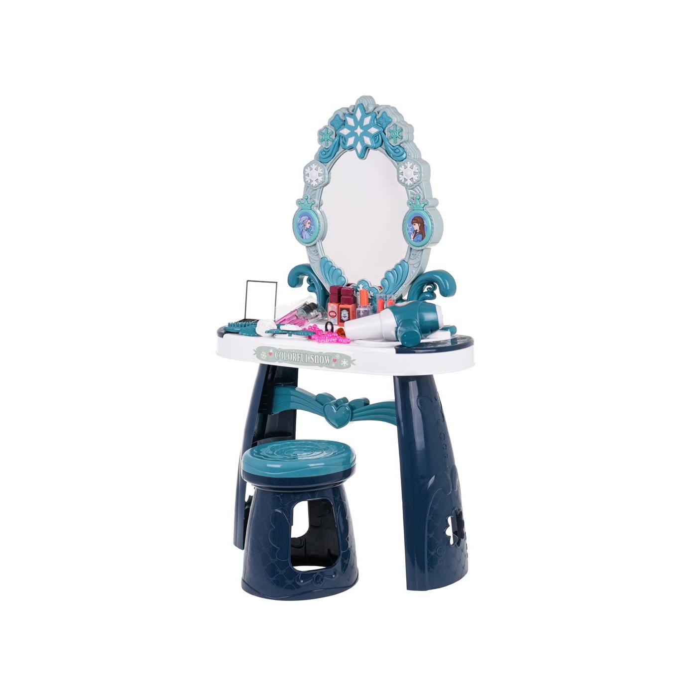 Ľadový toaletný stolík pre princeznú + príslušenstvo