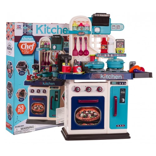 Kuchynský kút s funkciou svetla, zvuku a vody 53 kusov.