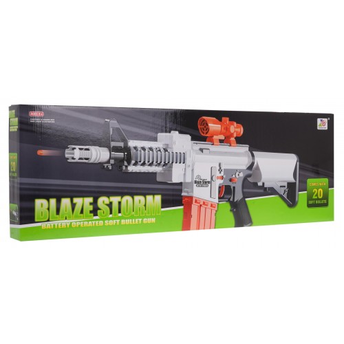 Blaze Storm Bullet Rifle biela