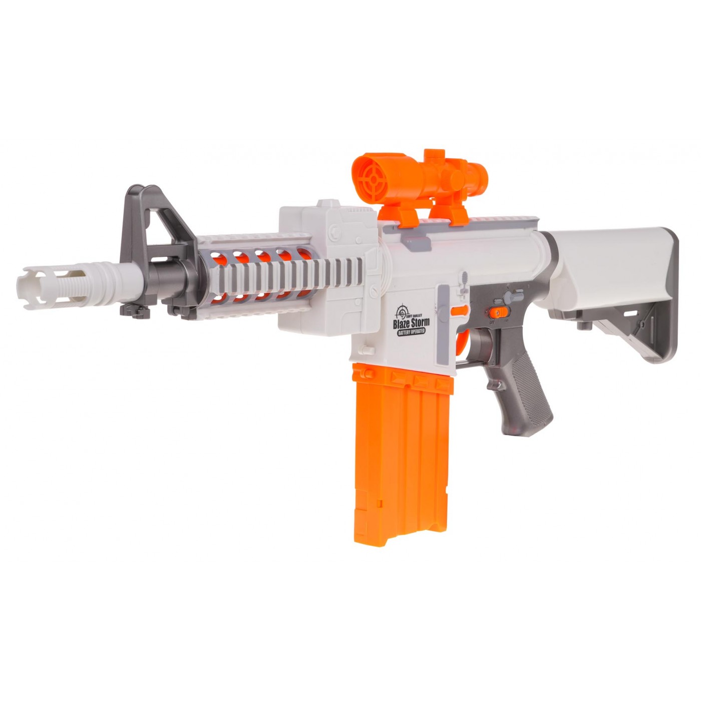 Blaze Storm Bullet Rifle biela