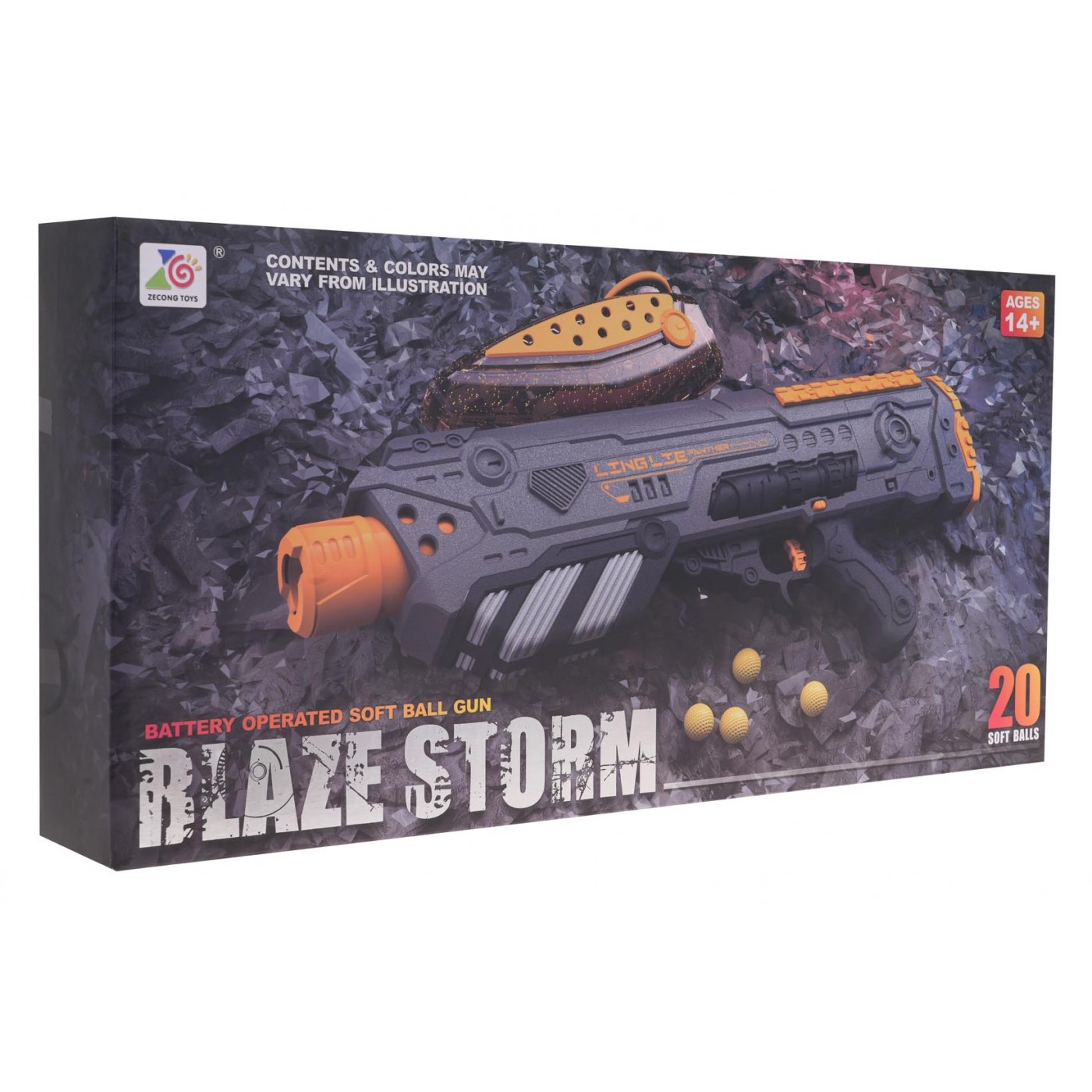 Blaze Storm BB Rifle Grey