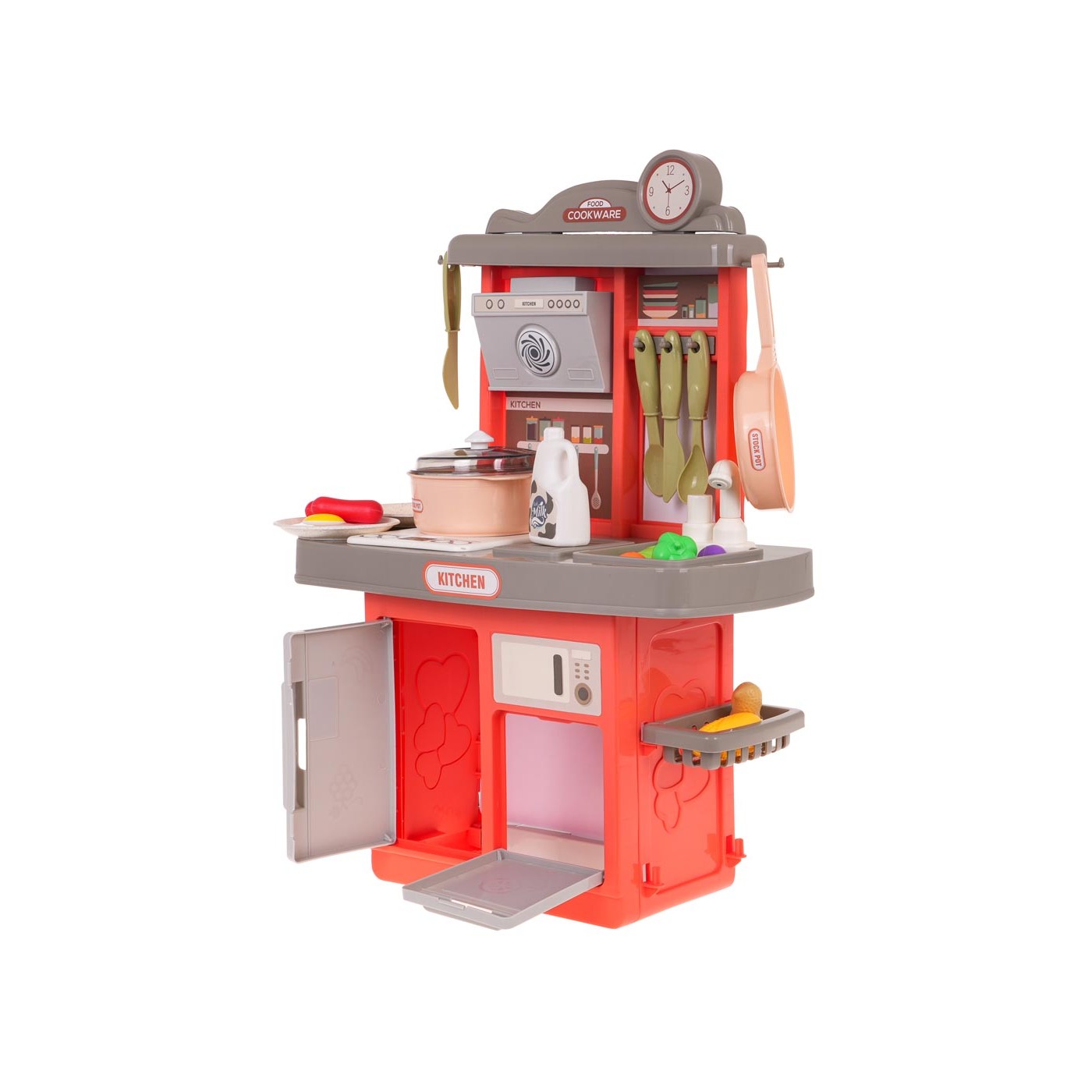 Kuchynská linka so zvukovou funkciou 35 kusov. Ružová