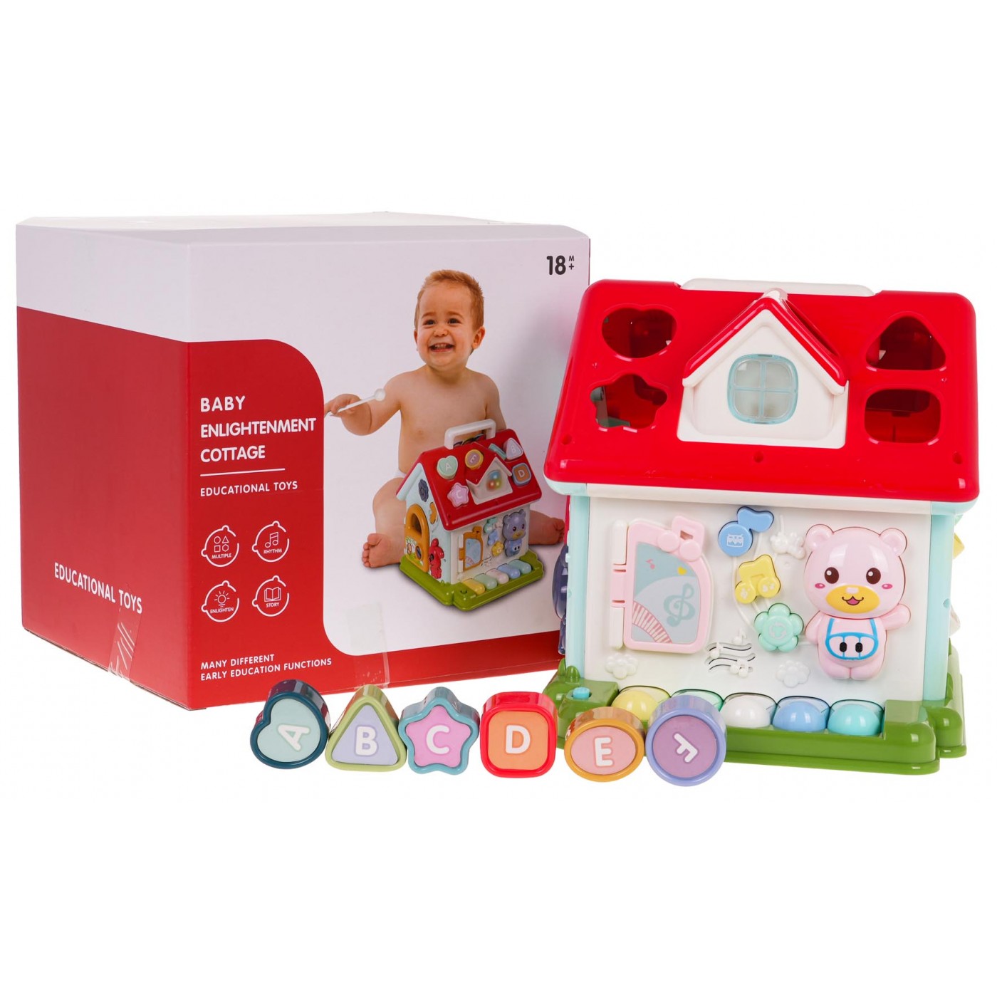 Multifunkčný interaktívny dom s klavírom