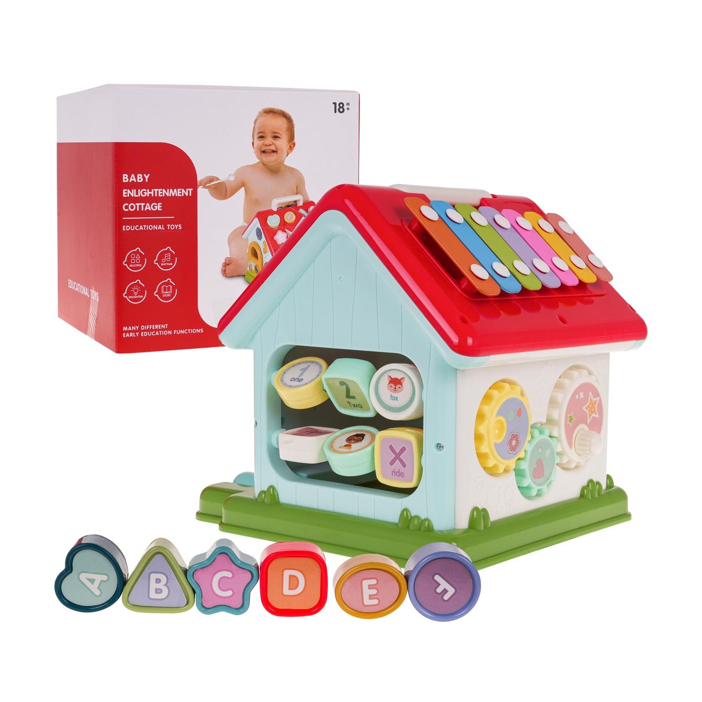 Multifunkčný interaktívny dom s klavírom