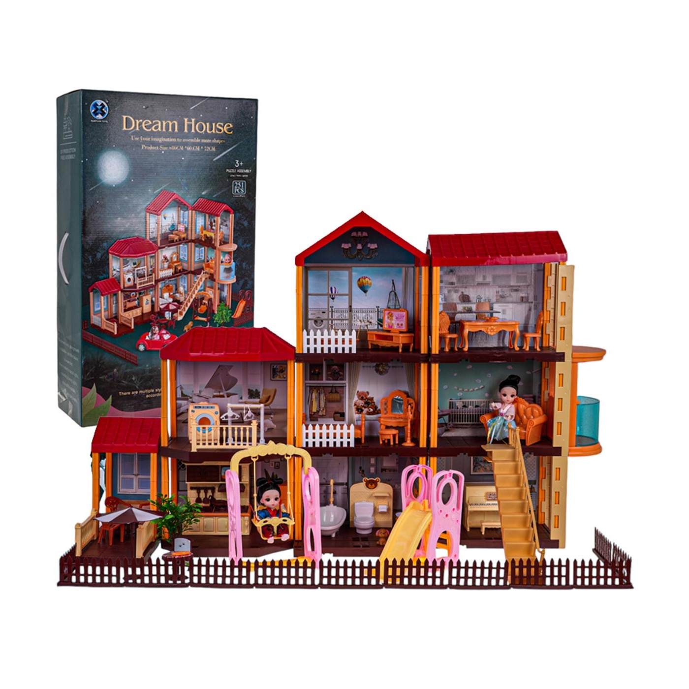 MEGA magický domček + príslušenstvo