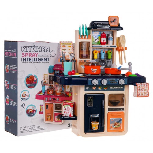 Kuchynská kuchynka s funkciou svetla, zvuku, vody a pary 42 kusov.