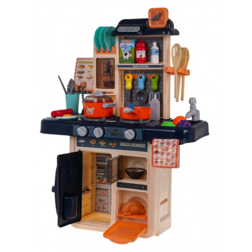 Kuchynská kuchynka s funkciou svetla, zvuku, vody a pary 42 kusov.