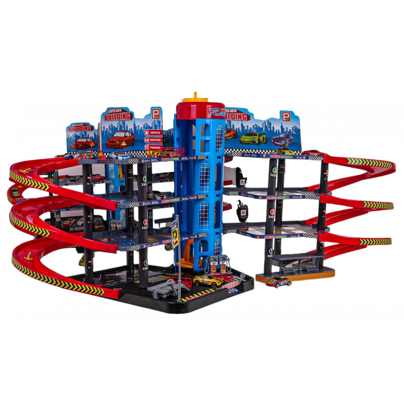 MEGA garážové státie + autá