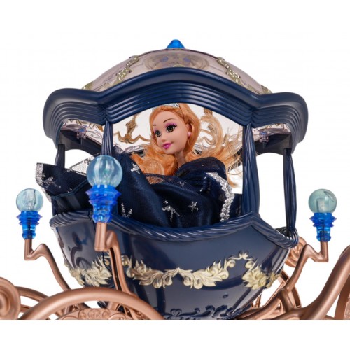 Magic Carriage with Doll Blue