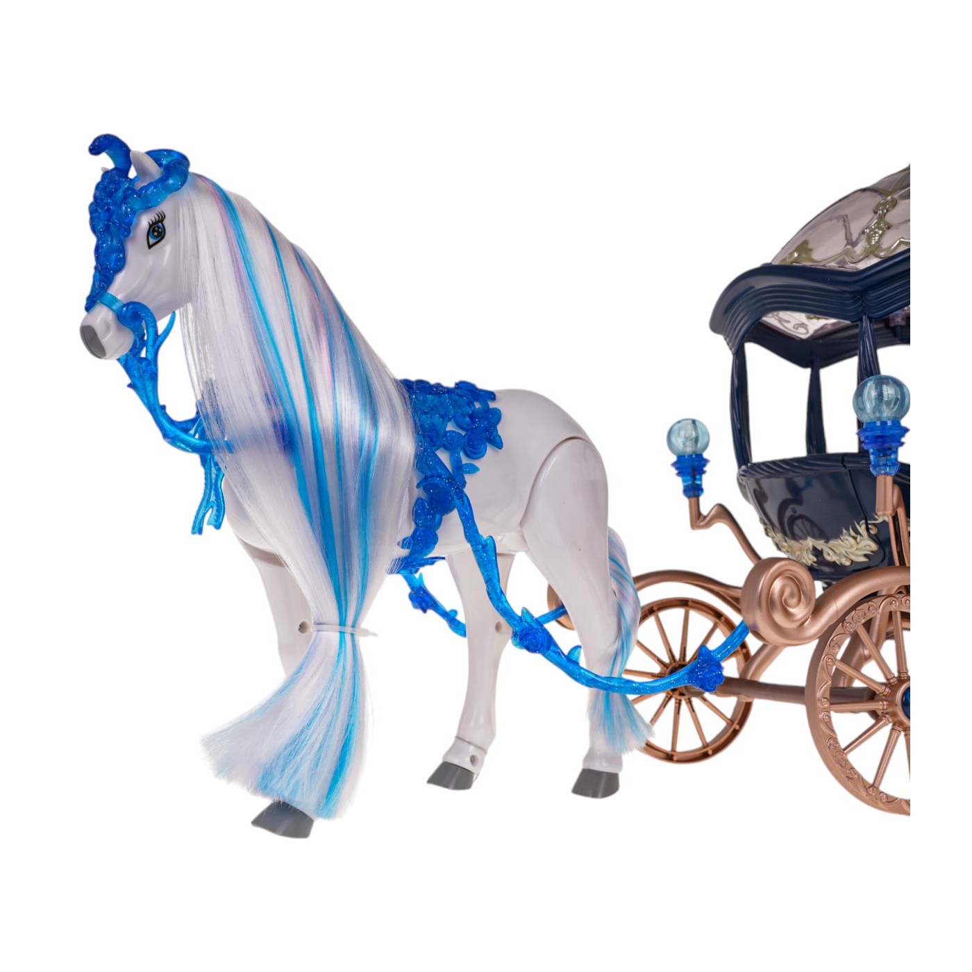 Magic Carriage with Doll Blue