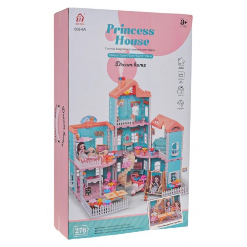 Vila s funkciou svetla a vody + príslušenstvo