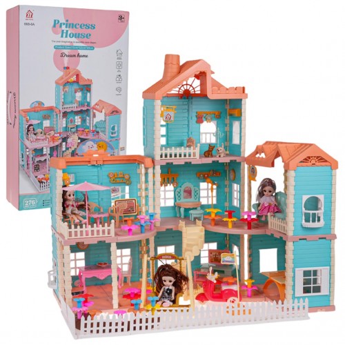 Vila s funkciou svetla a vody + príslušenstvo