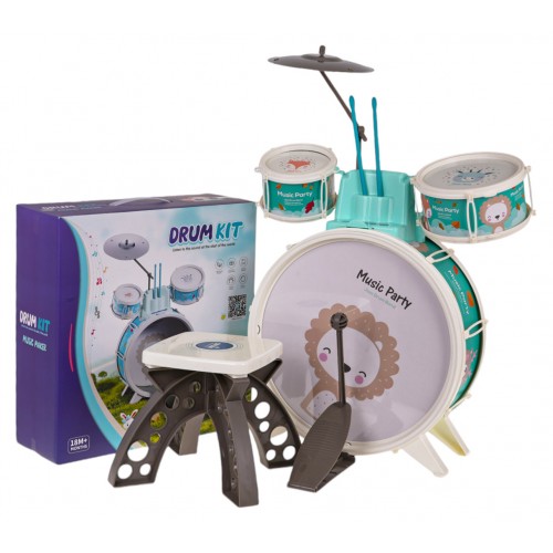 Bicie pre najmenších Musical Lion Blue