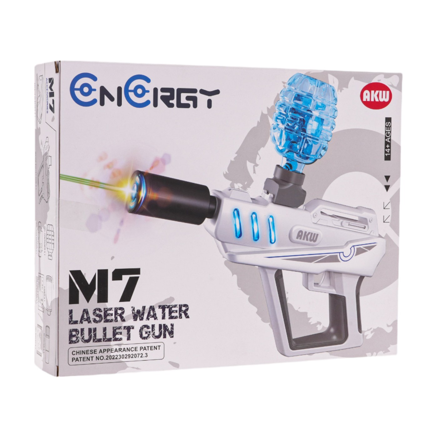 Vodná guľová pištoľ + príslušenstvo