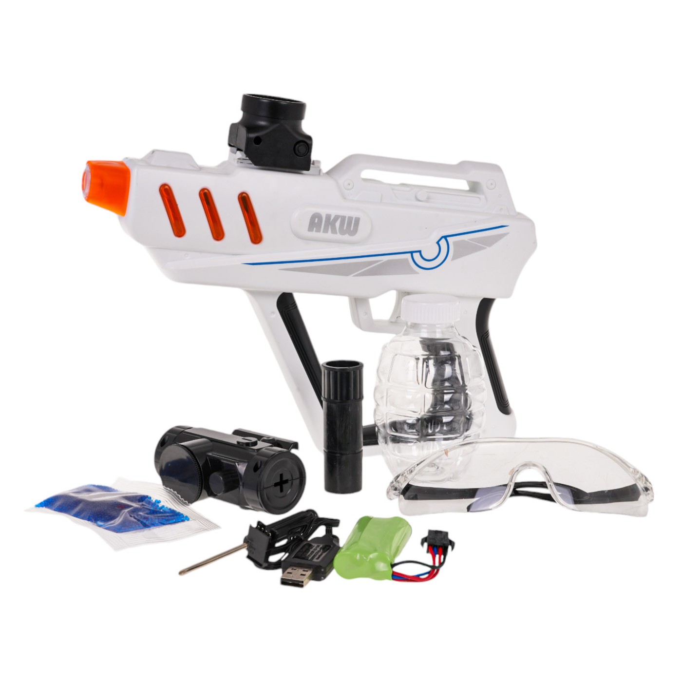 Vodná guľová pištoľ + príslušenstvo