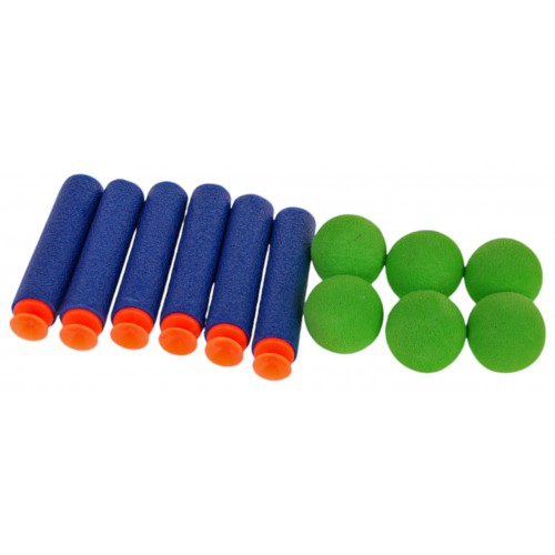 Pistole 5v1 Orange Plane Launcher