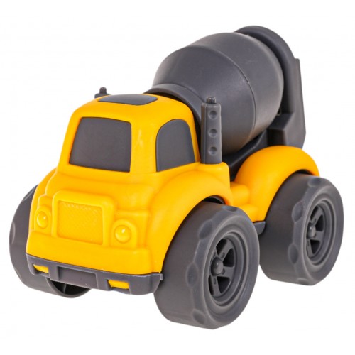 Sada troch stavebných vozidiel