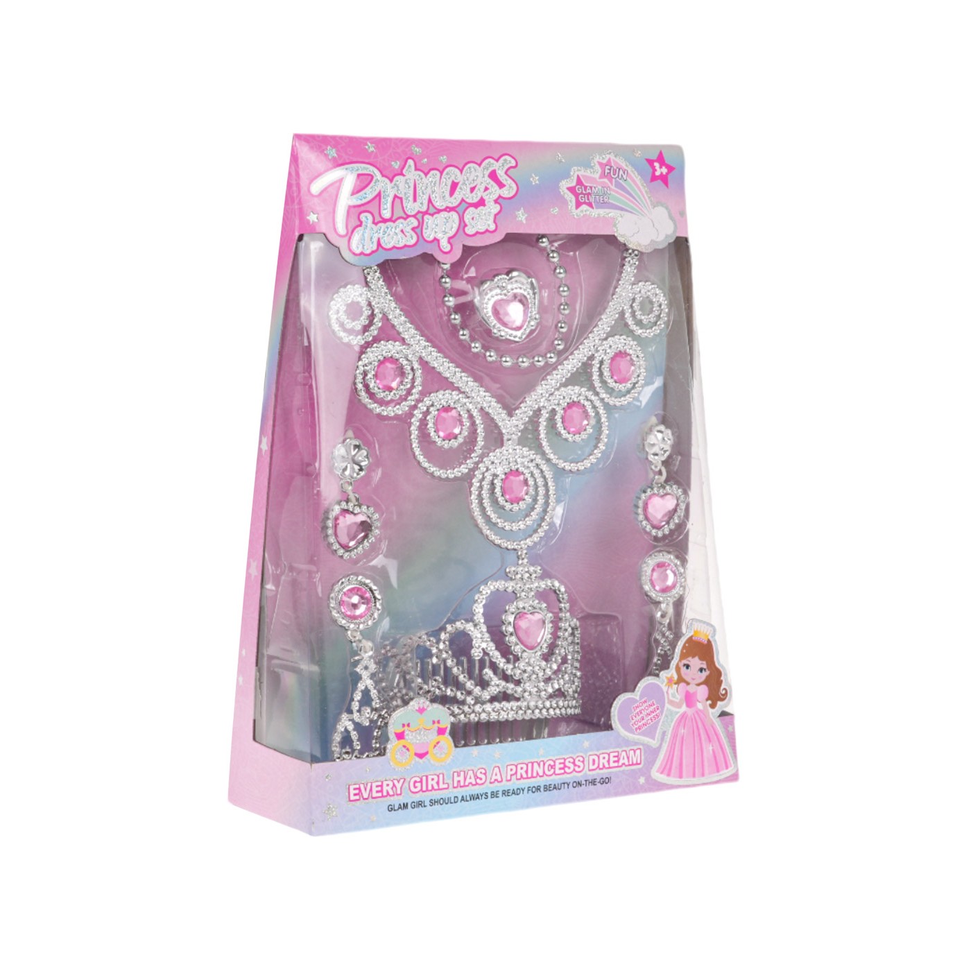 Set pre malú princeznú Pink