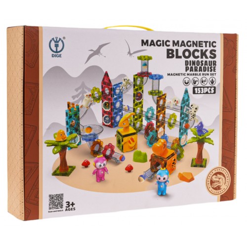 Magnetické stavebnice ZOO Ball Set 153 ks.