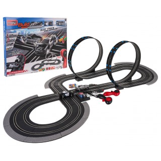 Pretekárska dráha s autami + blokmi