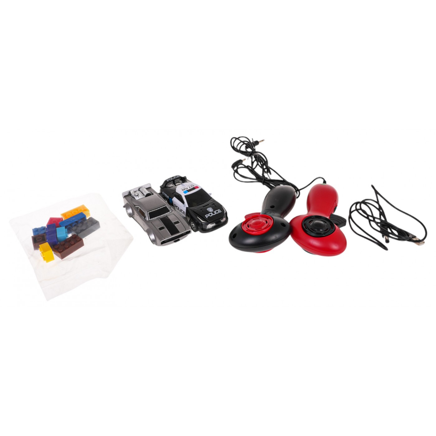 Pretekárska dráha s autami + blokmi