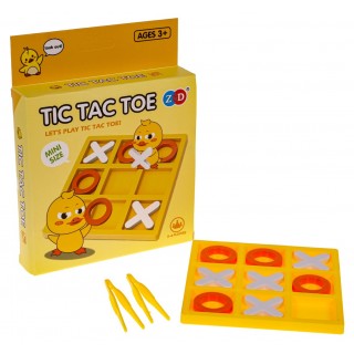 Tic Tac Toe Logická hra Verzia Duck