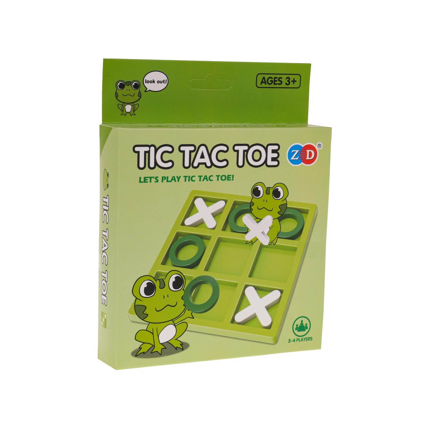 Logická hra Tic-Tac-Toe Žaba MINI