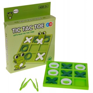 Logická hra Tic-Tac-Toe Žaba MINI