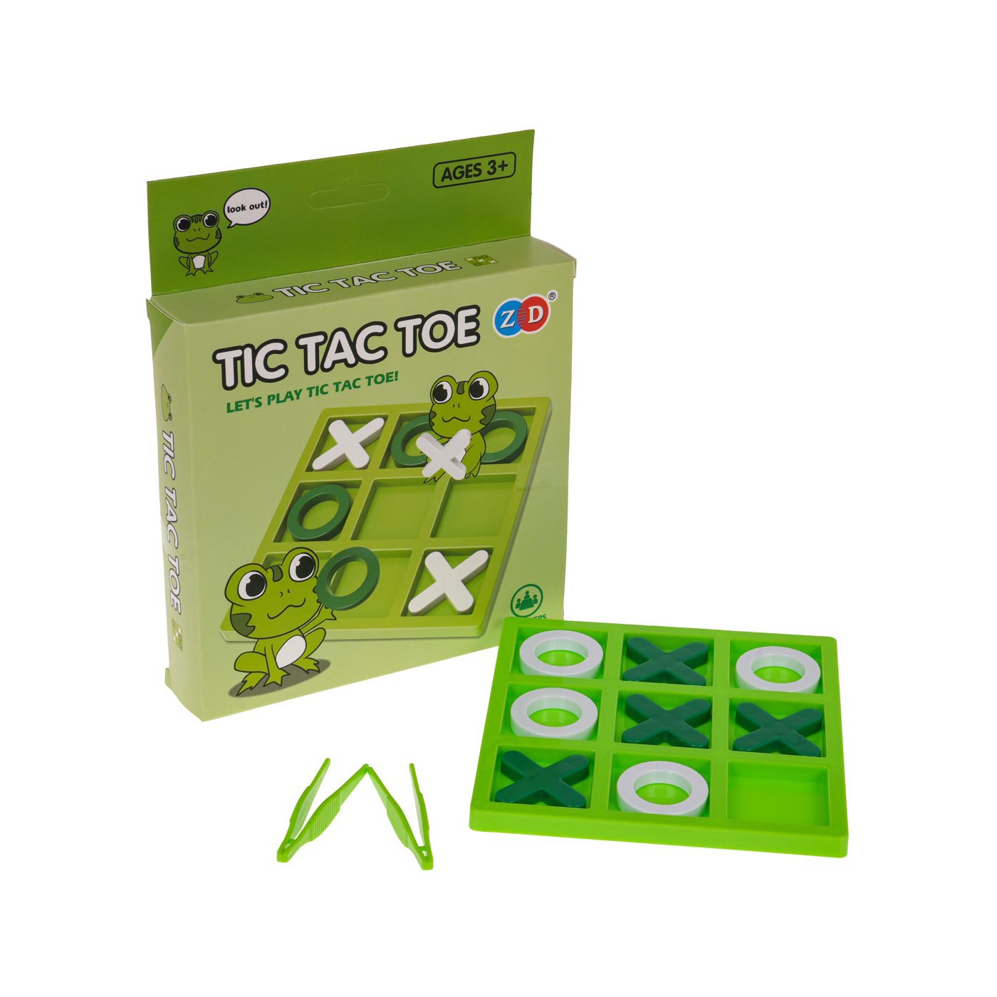 Logická hra Tic-Tac-Toe Žaba MINI