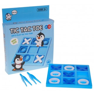 Tic Tac Toe logická hra verzia Penguin