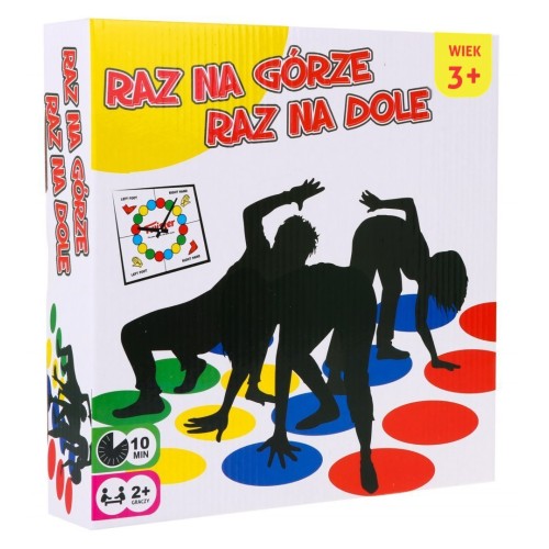 Veľká podložka pre Zručnostnú hru pre deti 3+ "Raz na Hore Raz Dole" Udržiavanie rovnováhy