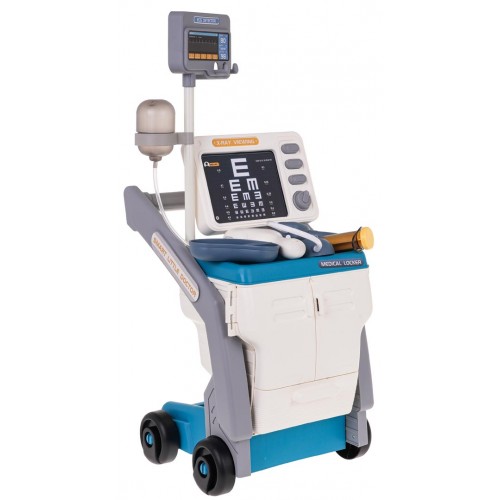 Lekársky set s EKG + príslušenstvo Modrá