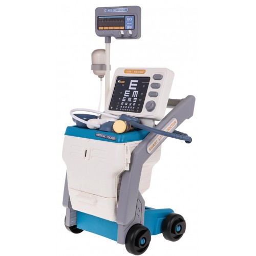 Lekársky set s EKG + príslušenstvo Modrá