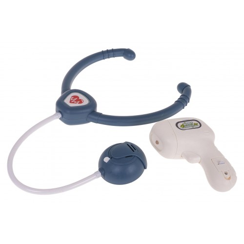 Lekársky set s EKG + príslušenstvo Modrá