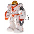 Multifunkčný oranžovo-biely R/C robot