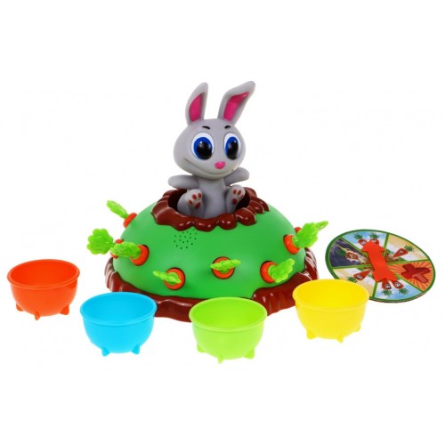 Hra Skákajúci Králik Ťahaj za Mrkvu