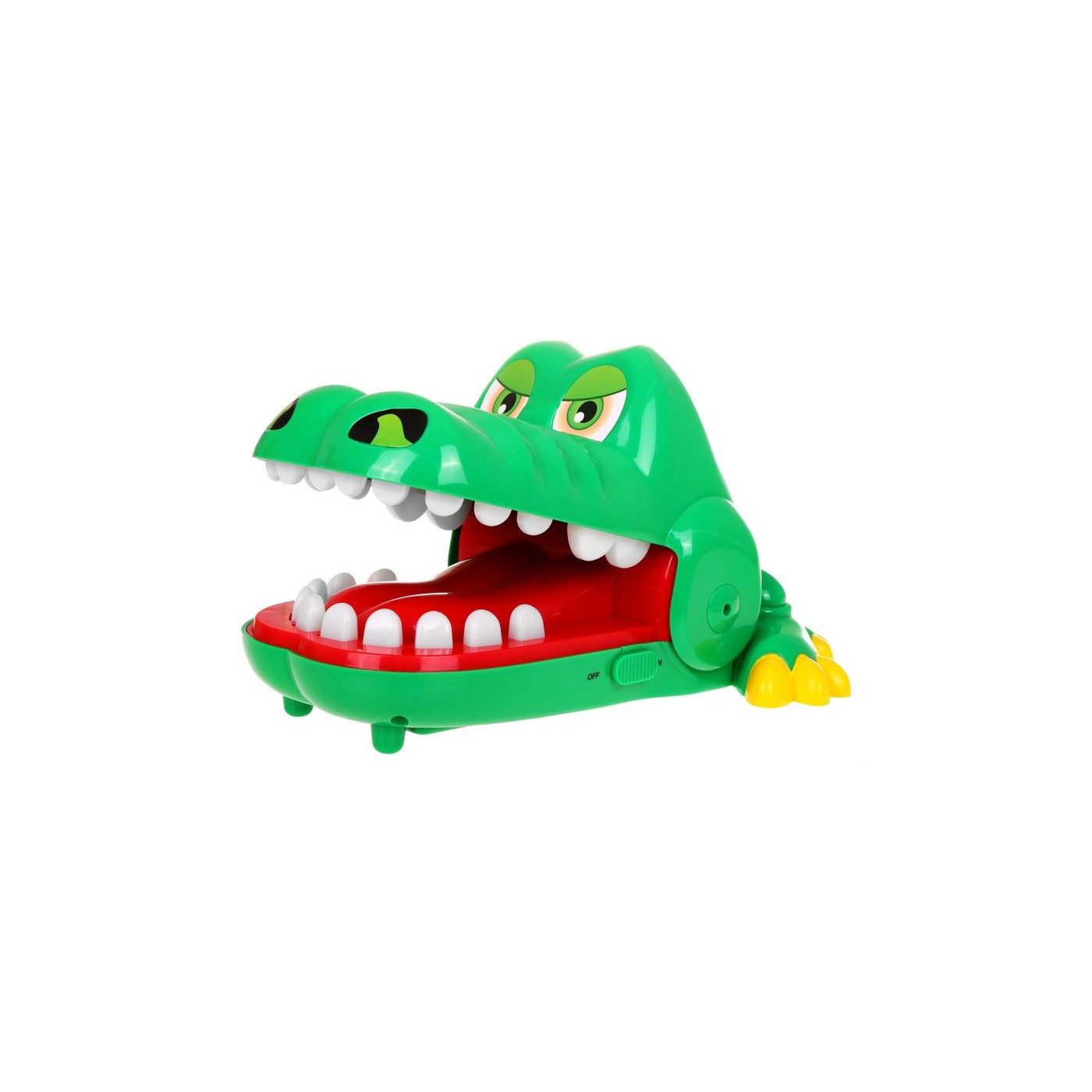 Zručnostná hra "Krokodíl u zubára" pre deti 3+ Interaktívna hračka + 3 herné režimy Bolavý zub Reflex Pamäť