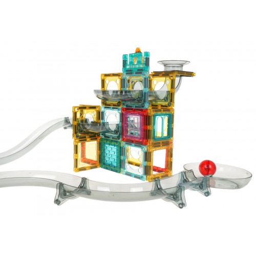 Magnetické bloky Guľôčková dráha 88 ks.