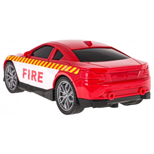 Súprava vrtuľníka + hasičské auto