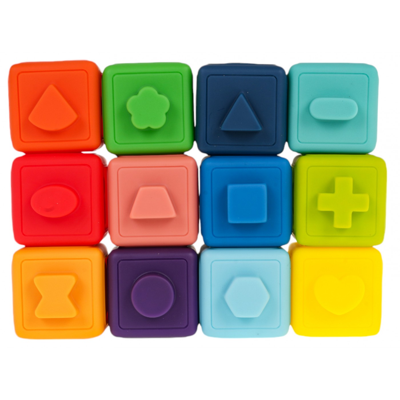 Sada gumených blokov matematických operácií