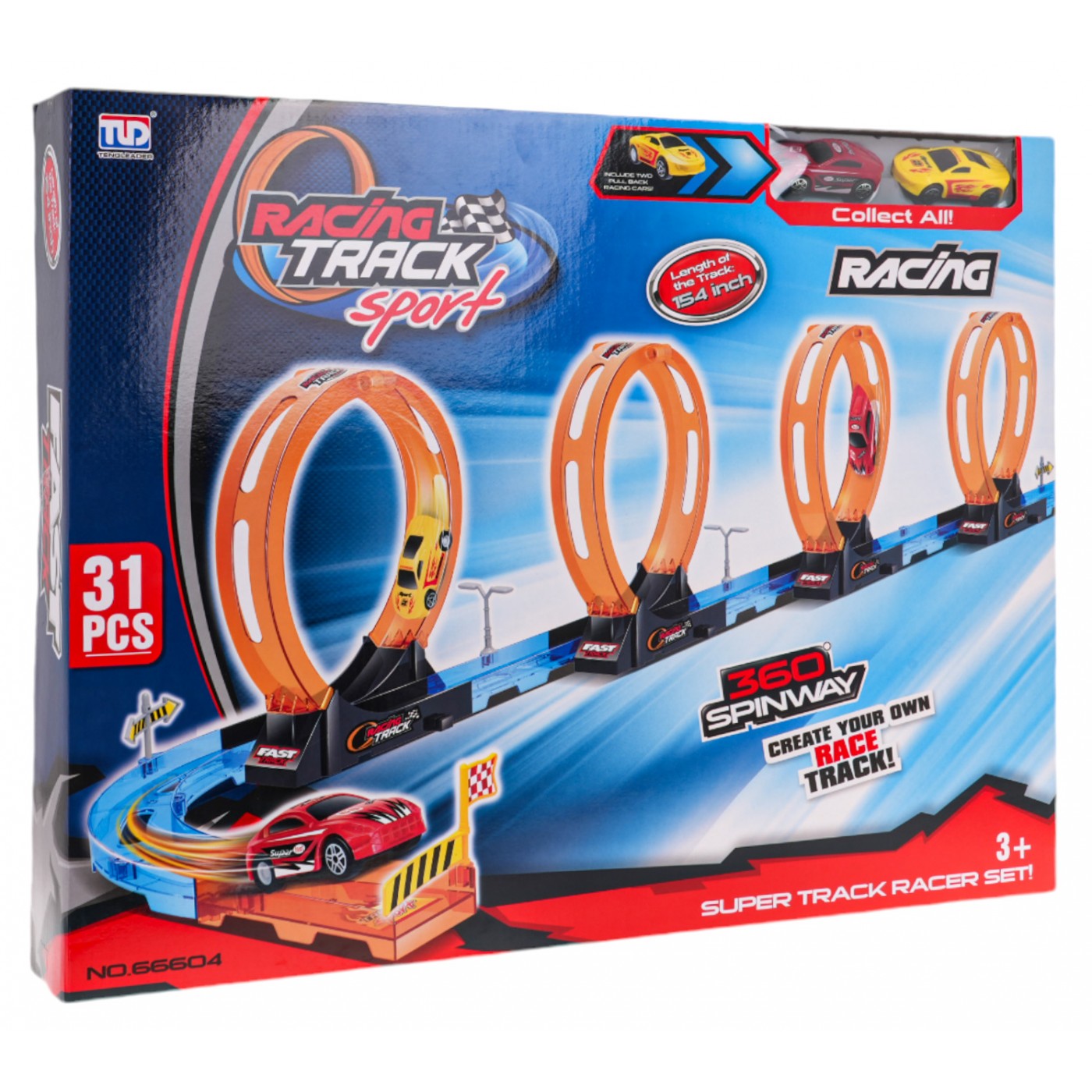 Závodná dráha 31 kusov.