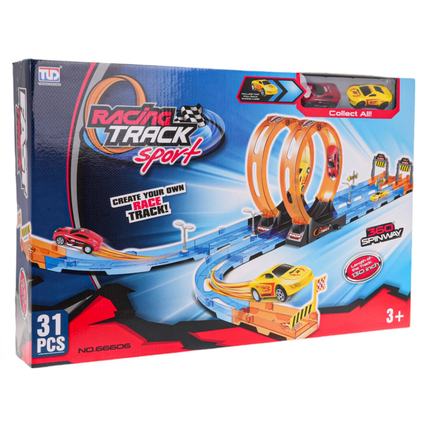 Závodná dráha Strong Loop 31 kusov.