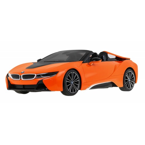 BMW i8 Roadster oranžové RASTAR model 1:12 Diaľkovo ovládané auto + ovládač 2,4 GHz