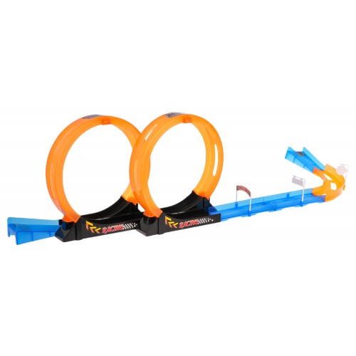 Burning Loop Závodná dráha + Autá 38 kusov.