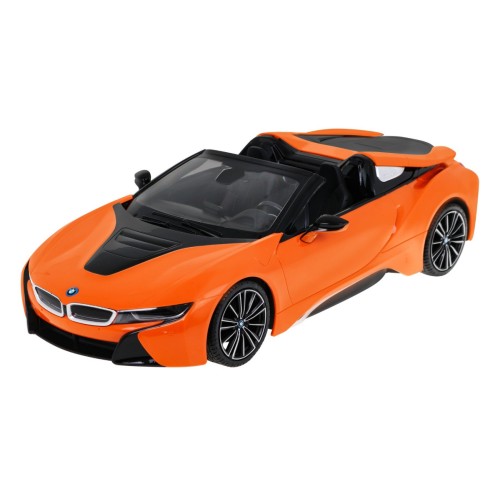 BMW i8 Roadster oranžové RASTAR model 1:12 Diaľkovo ovládané auto + ovládač 2,4 GHz