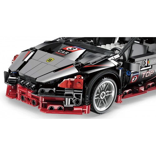 Sada autoblokov 585 kusov. Čierna