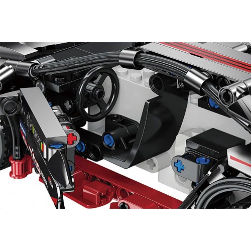 Sada autoblokov 585 kusov. Čierna