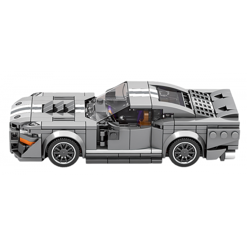 Sada blokov do športového auta v sivej farbe 476 ks.